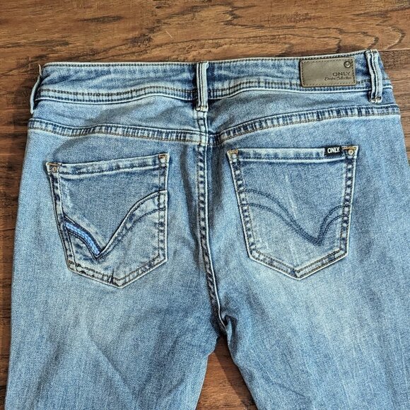 Only Jeans Essential Skinny Distressed 28 - Picture 4 of 7